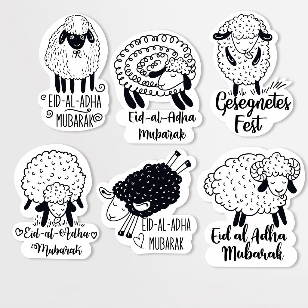 Sticker Schafe 4 tlg. Nr. 1