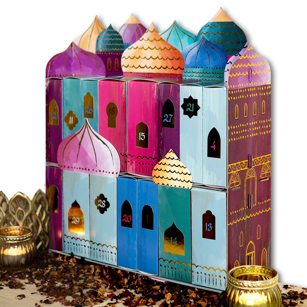 Ramadan Kalender zum Stecken "Bunte Stadt"