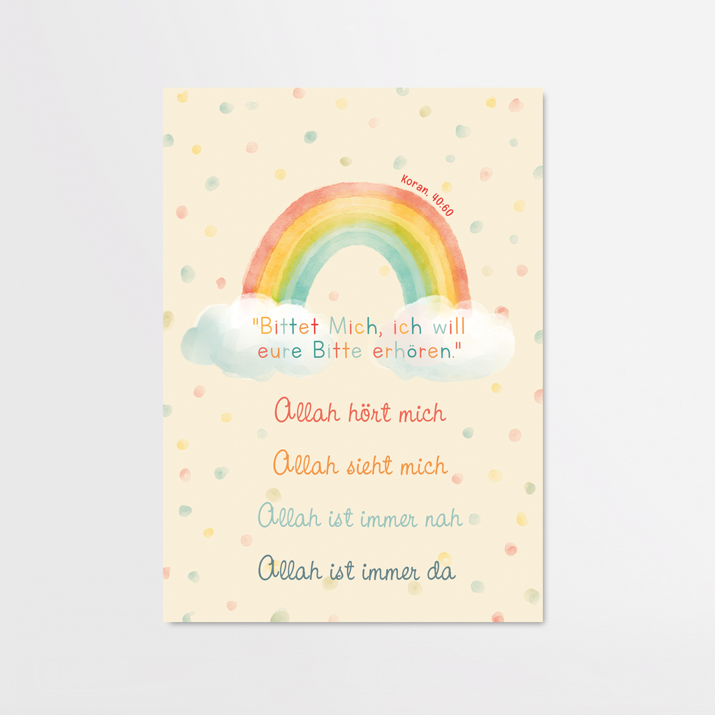 Poster Allah ist immer nah