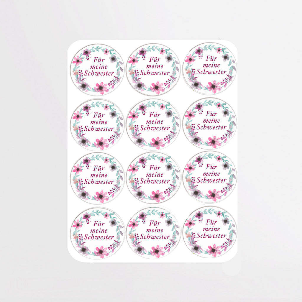 Sticker "Für meine Schwester"