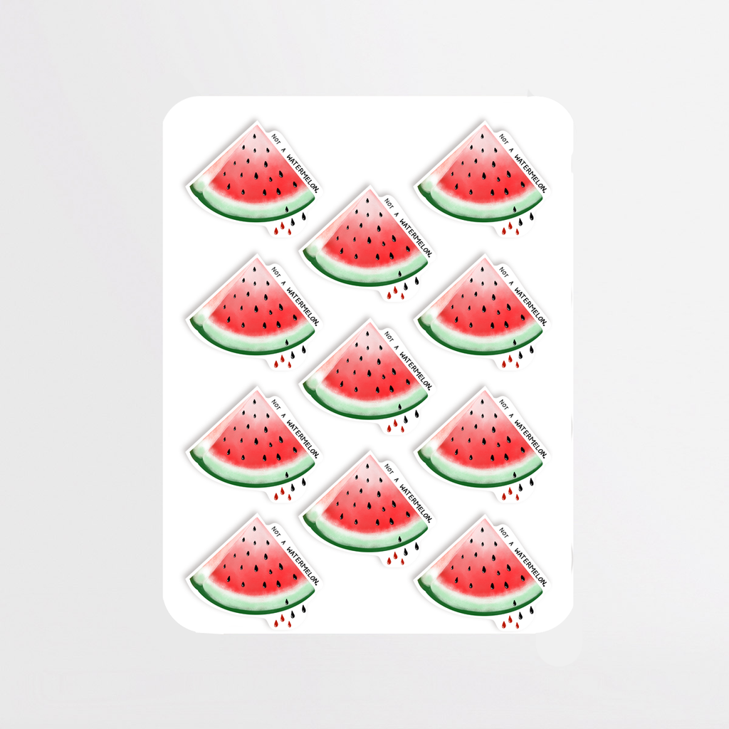 Aufkleber Sticker "Wassermelone"