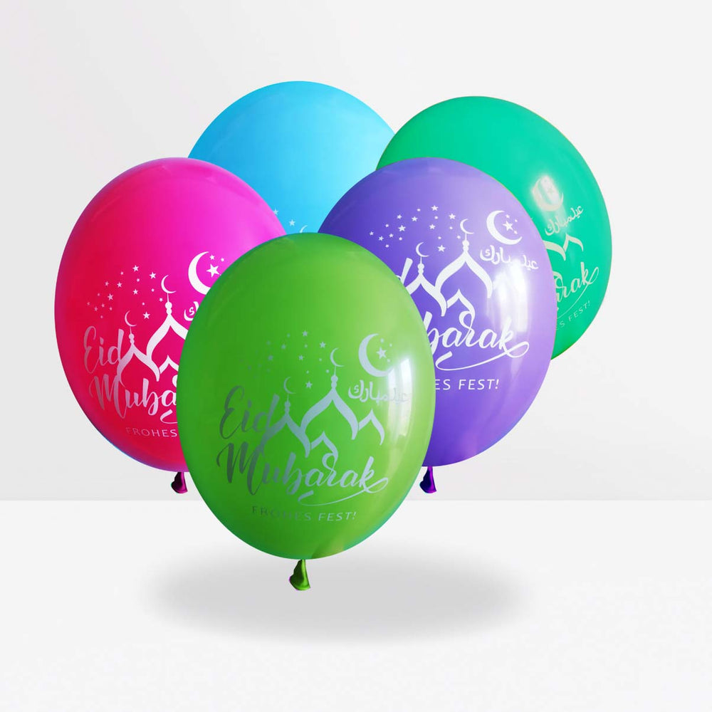 Luftballons "Eid Mubarak" KLassik 2