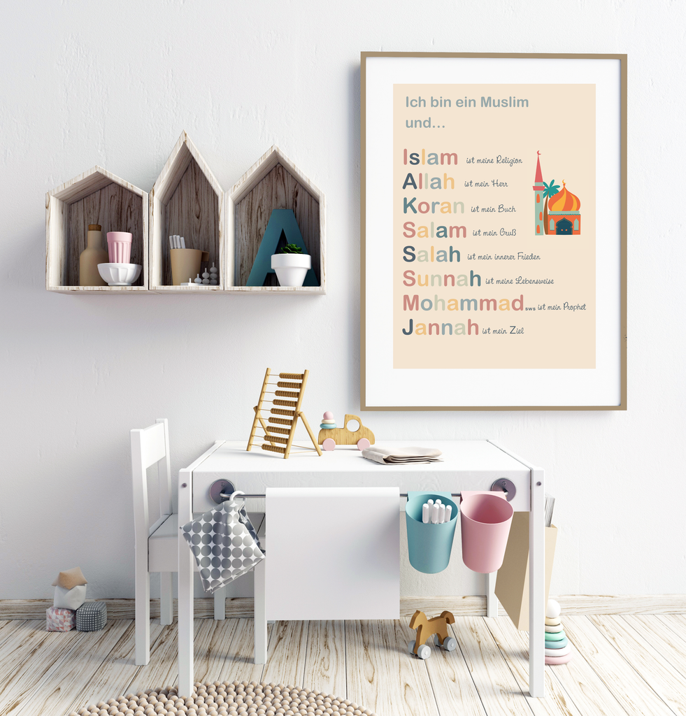 Poster "Islam ist meine Religion"