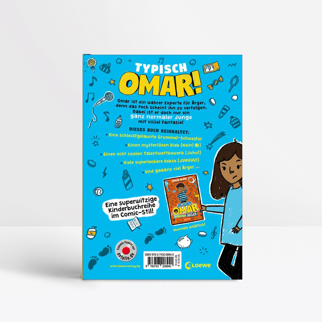 Kinderbuch Planet Omar (Band 2) - Der blanke Wahnsinn
