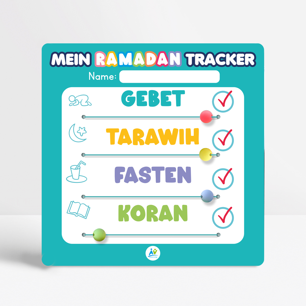 Mein Ramadan Tracker Poster