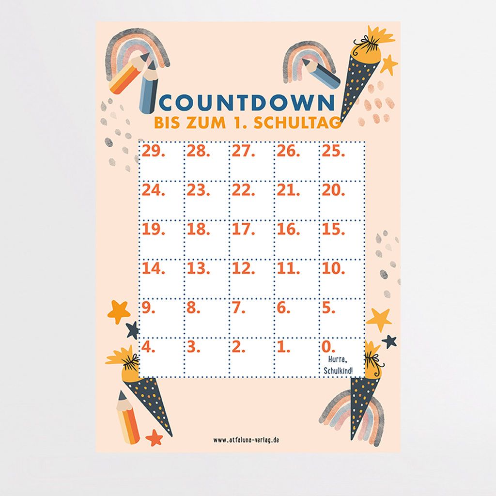 Countdown-Einschulung