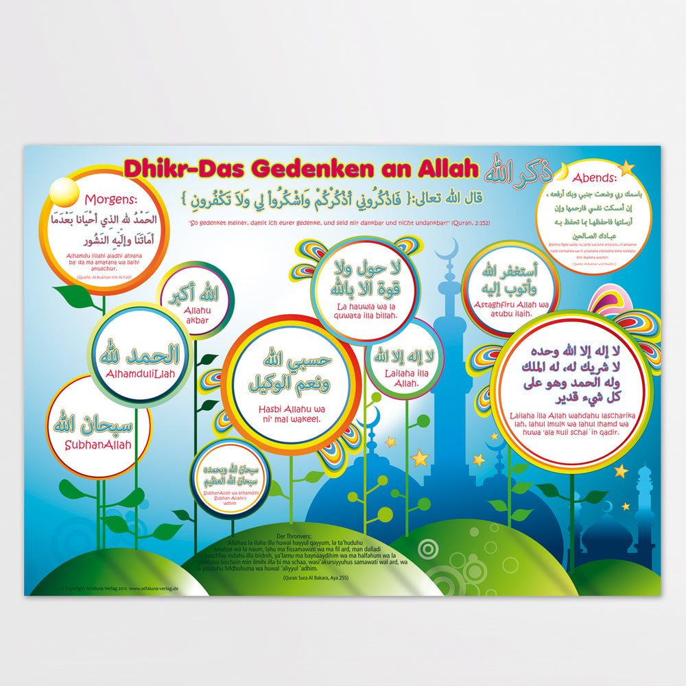 Poster XL Dhikr