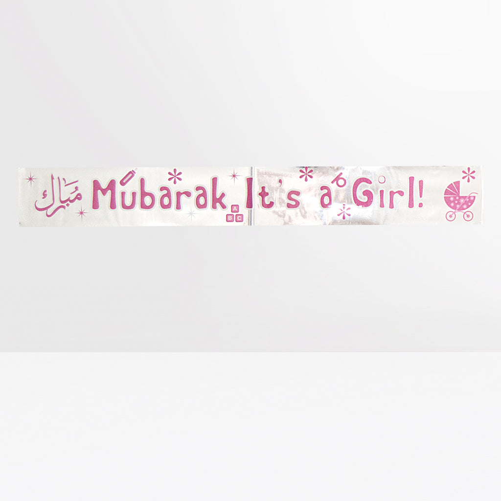 Banner Mabruk its a Girl!