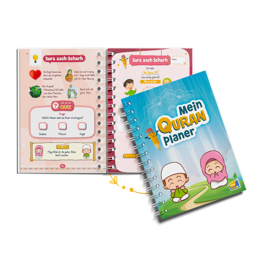 Buch Mein Quran Planer - das ultimative islamische Geschenk