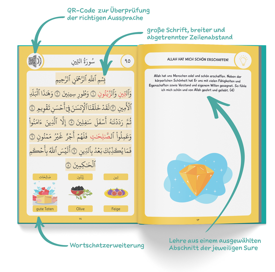 Kinderbuch Erstleser Qur’an