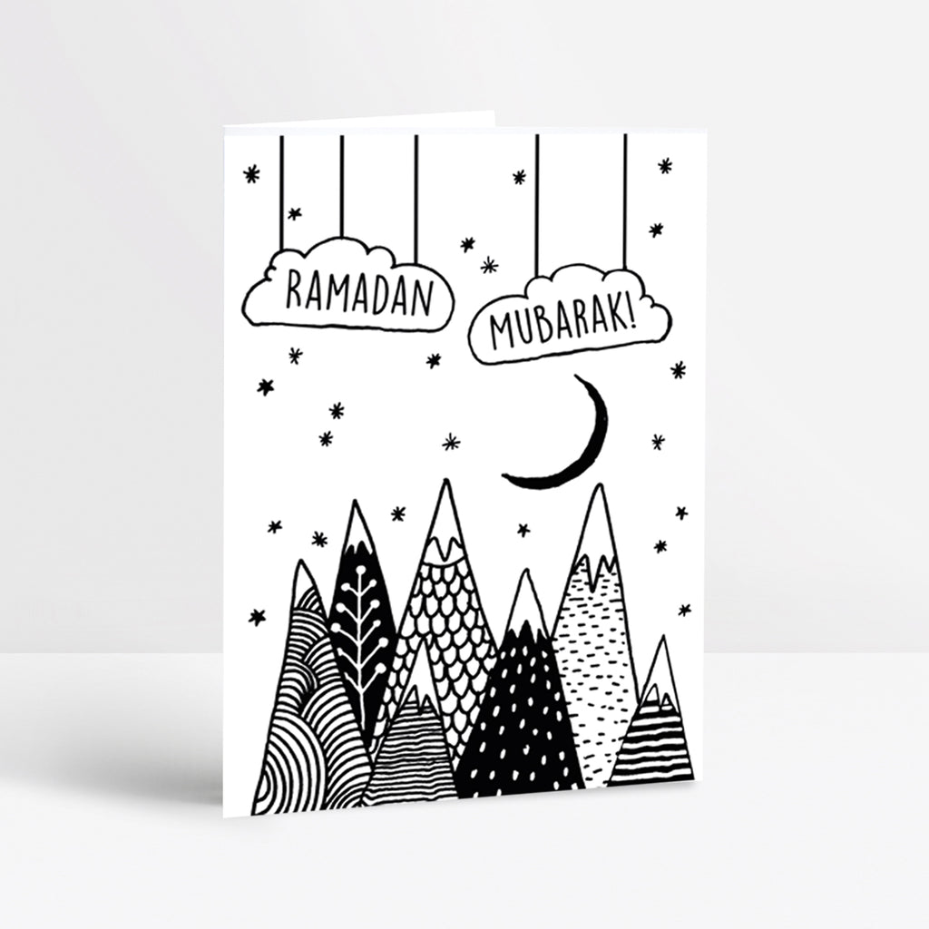 Ramadan Mubarak Grußkartenset 3 Karten